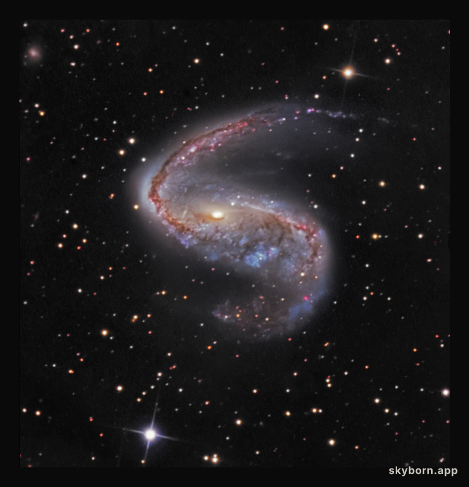NGC 2442: Galaxy in Volans