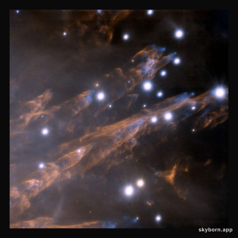 Bullet Pillars in Orion