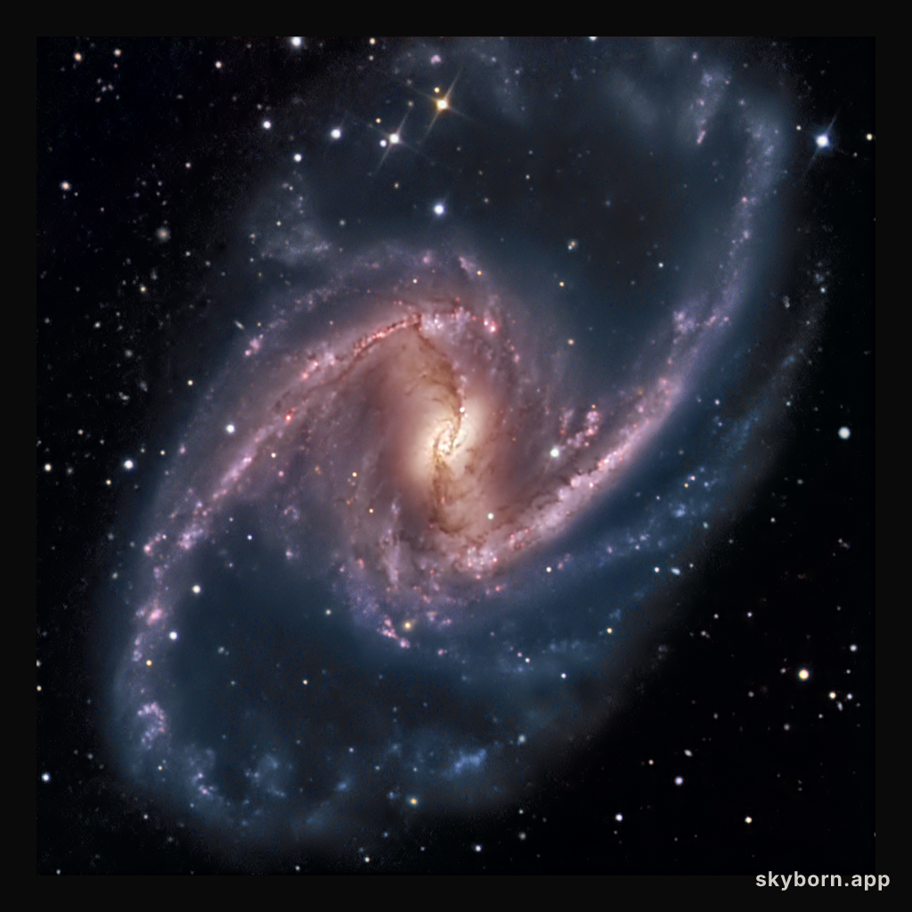 NGC 1365: Majestic Island Universe