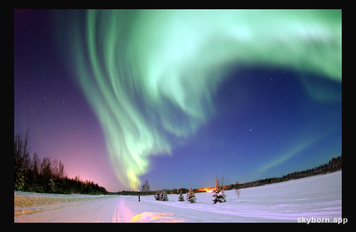 Aurora Over Alaska