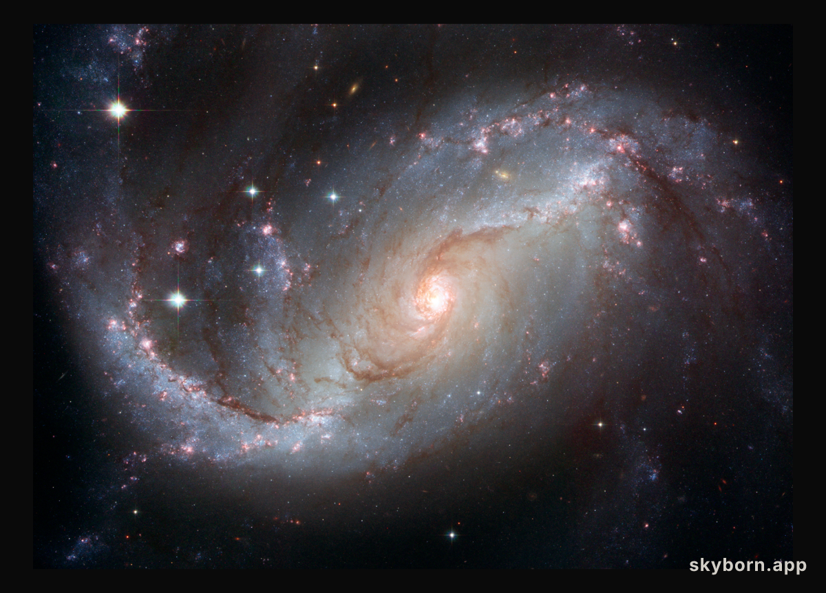 Barred Spiral Galaxy NGC 1672