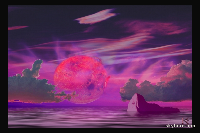 Sunrise from the Surface of Gliese 581c