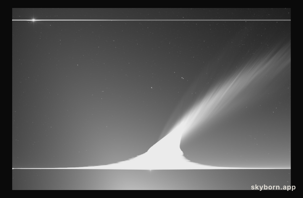 The Iron Tail of Comet McNaught