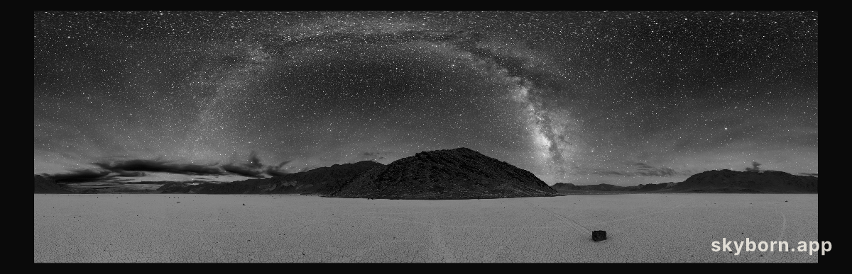 A Dark Sky Over Death Valley