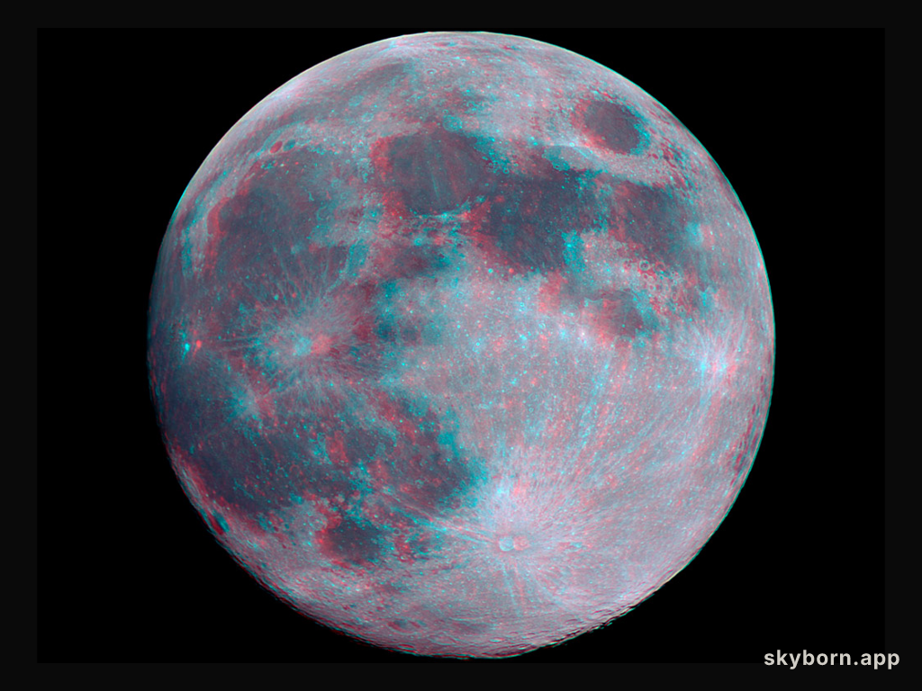 3D Full Moon