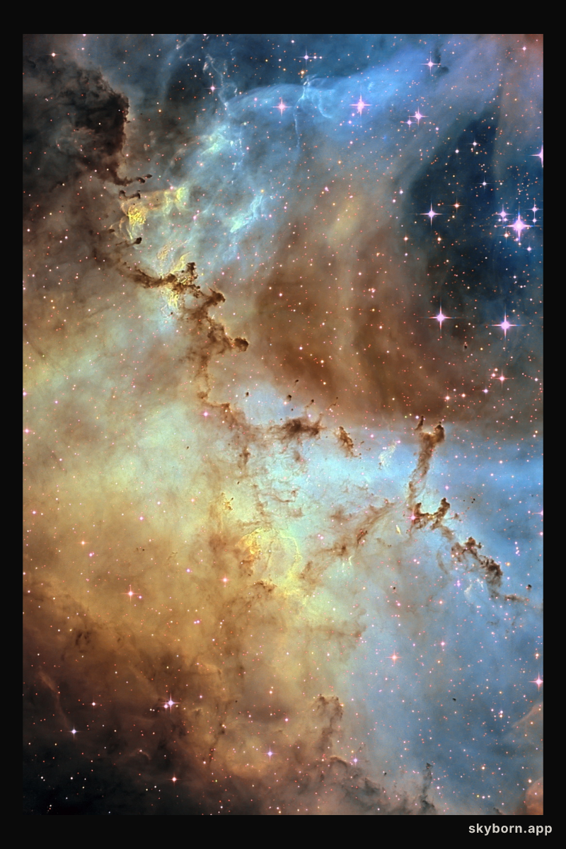 Dust Sculptures in the Rosette Nebula