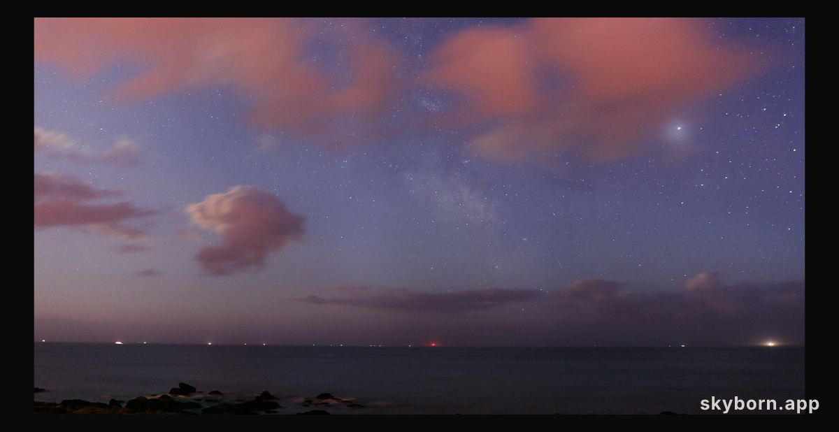 Constellations and Cloudy Skies