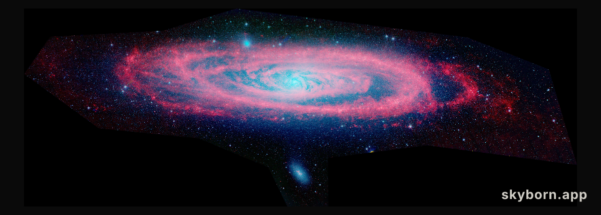 Infrared Andromeda