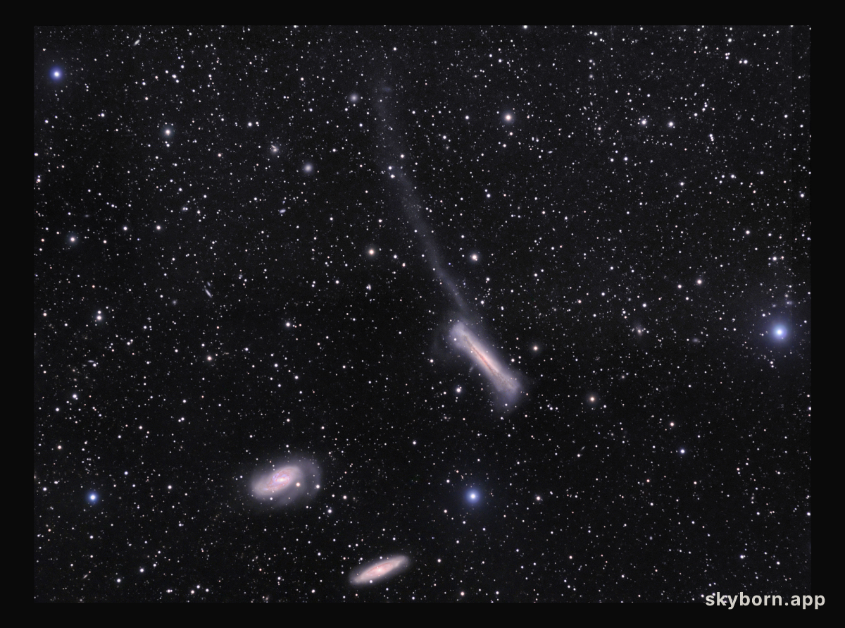 The Tidal Tail of NGC 3628