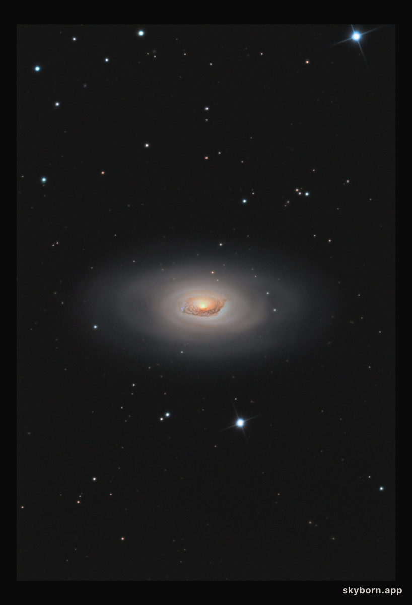 M64: The Black Eye Galaxy
