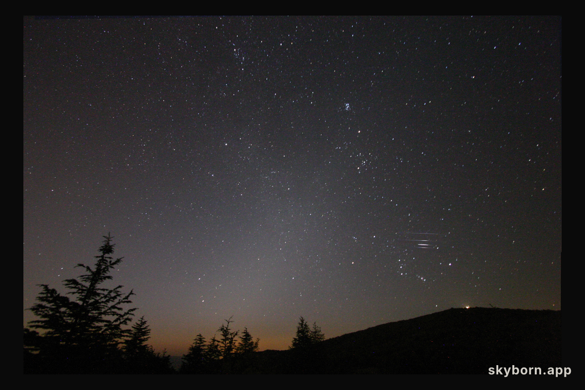 Mysterious Streaks Over Turkey
