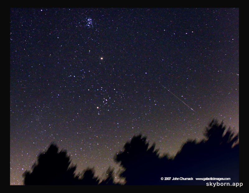 Moonless Perseid Sky