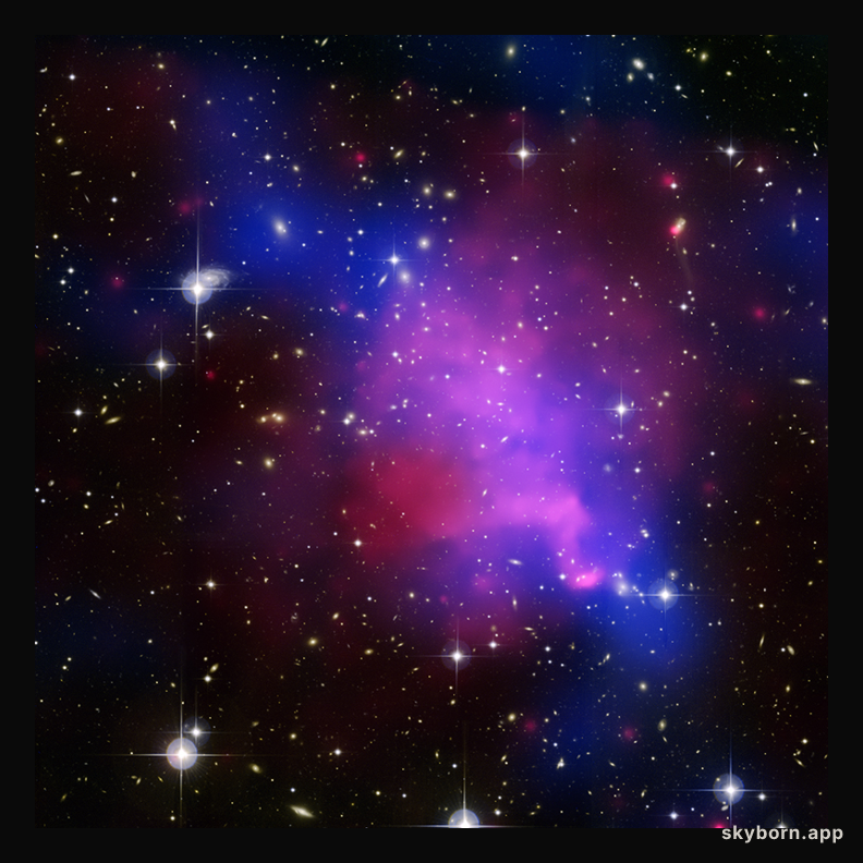 Cluster Crash Illuminates Dark Matter Conundrum