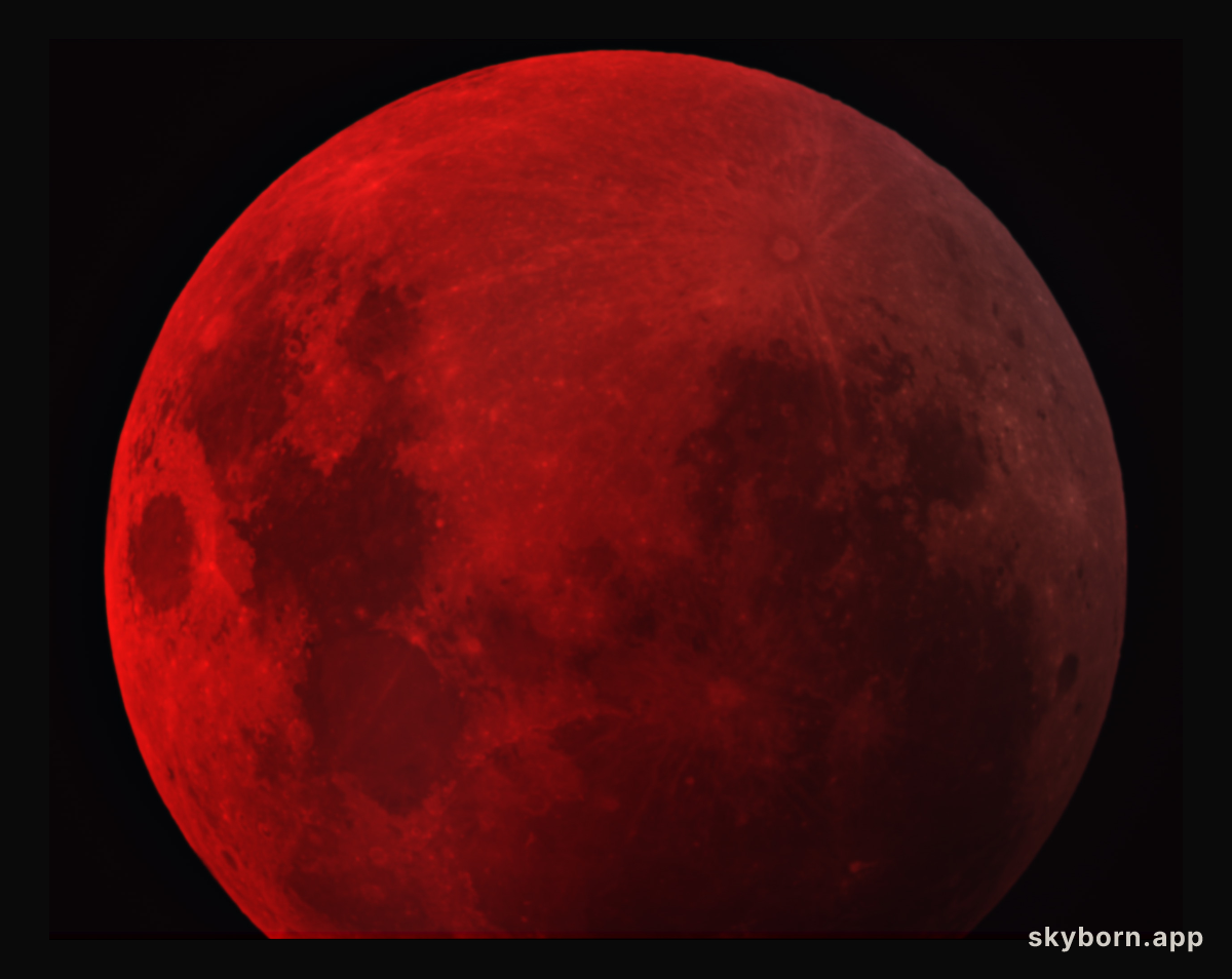 Dark Lunar Eclipse