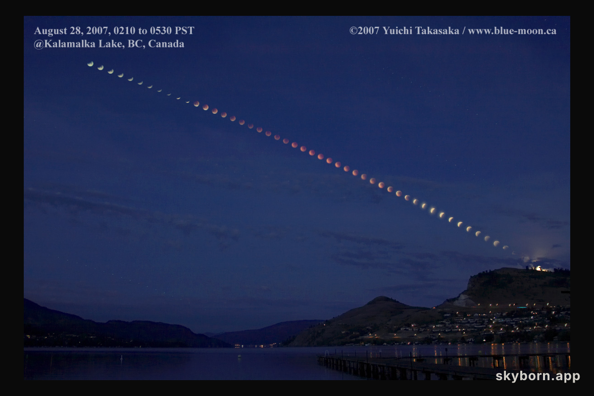Kalamalka Lake Eclipse