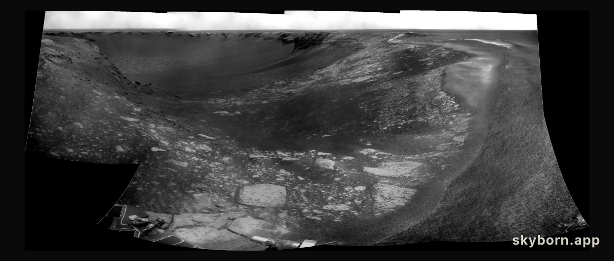 A Path Into Victoria Crater