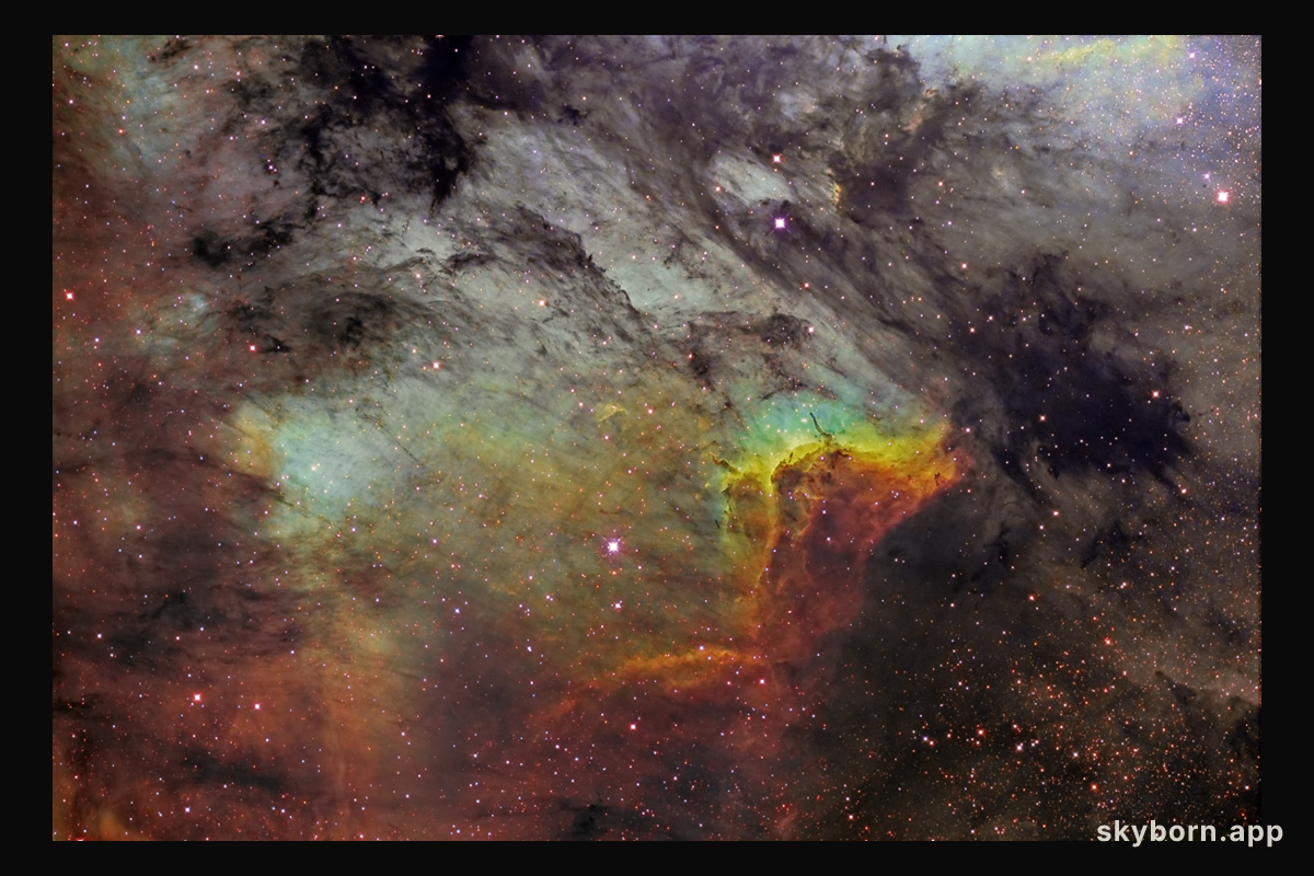 IC 5067 in the Pelican Nebula