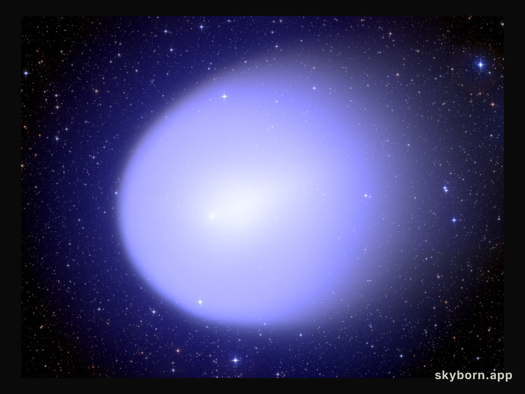 Expansive Comet Holmes