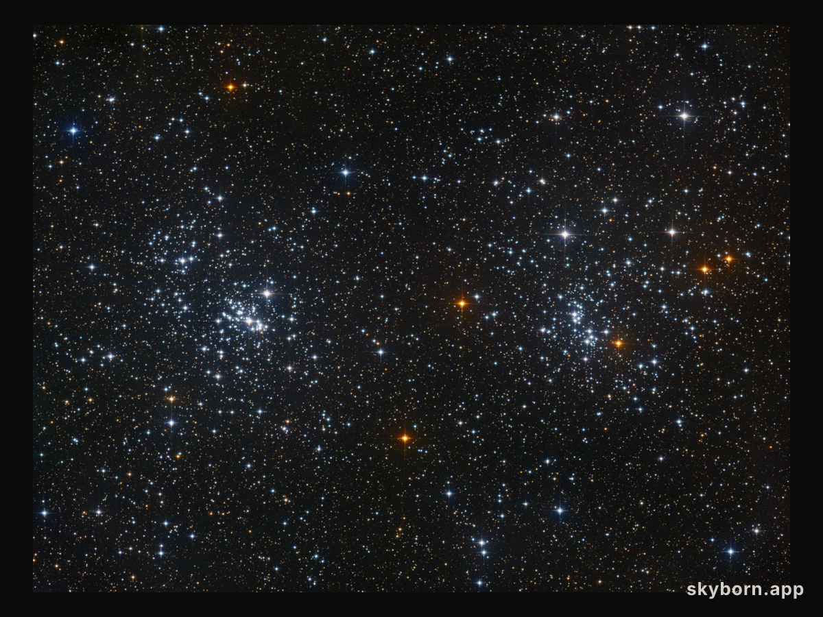 Double Cluster in Perseus