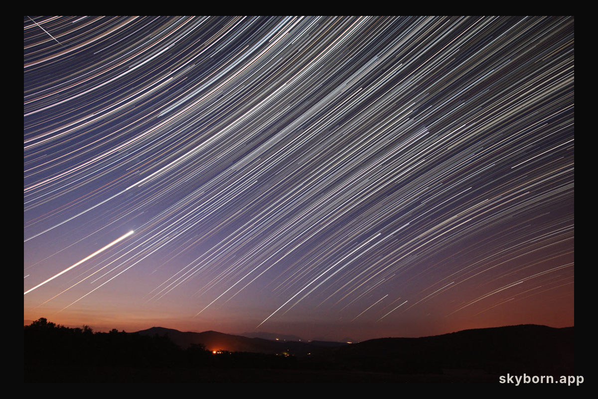 Star Trails at Dawn