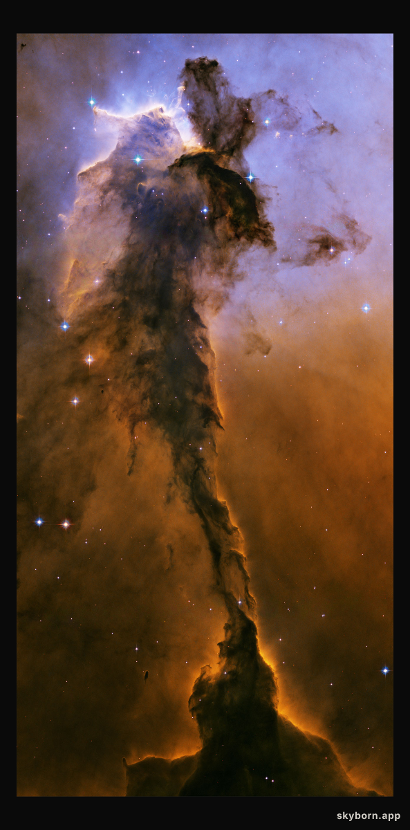 The Fairy of Eagle Nebula