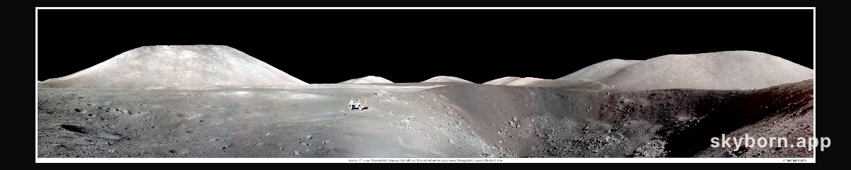 Apollo 17: Shorty Crater Panorama