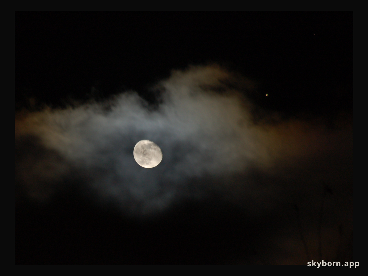 Moon and Mars Tonight