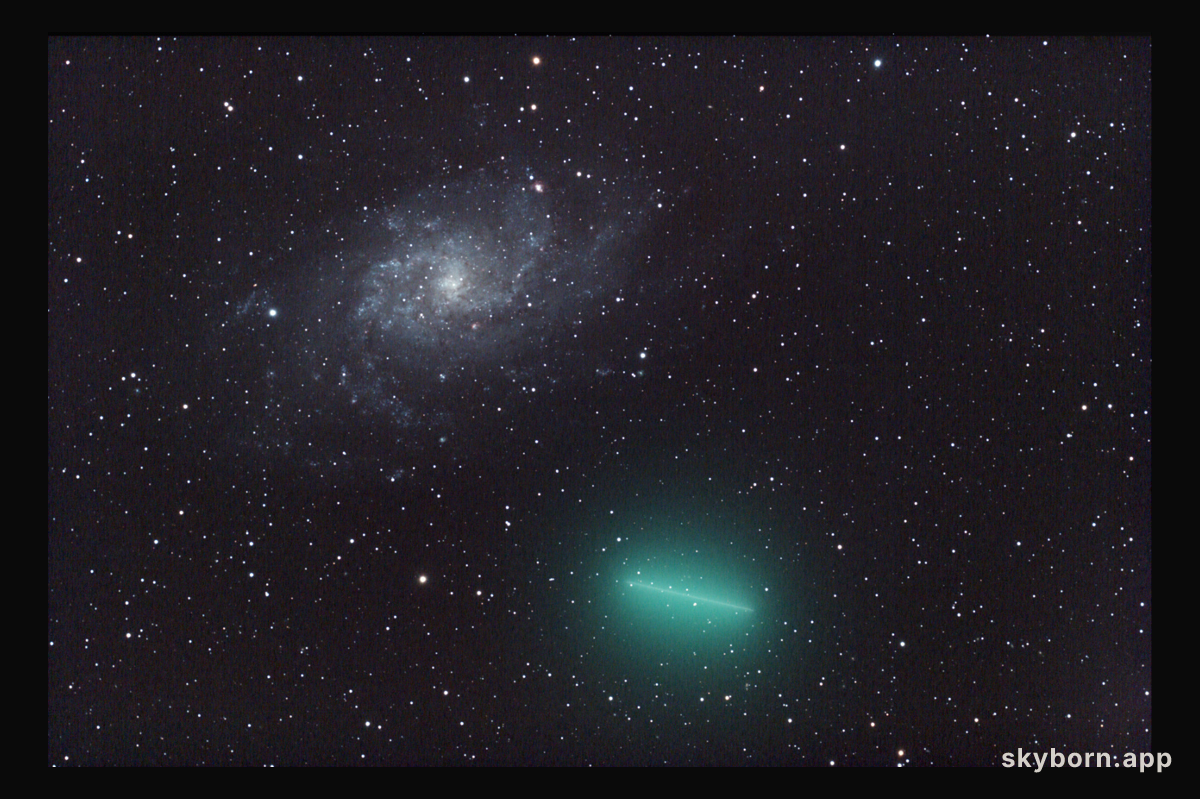 A Galaxy is not a Comet