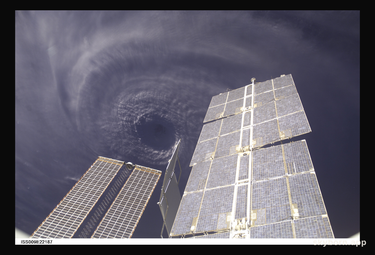 Hurricane Ivan from the Space Station