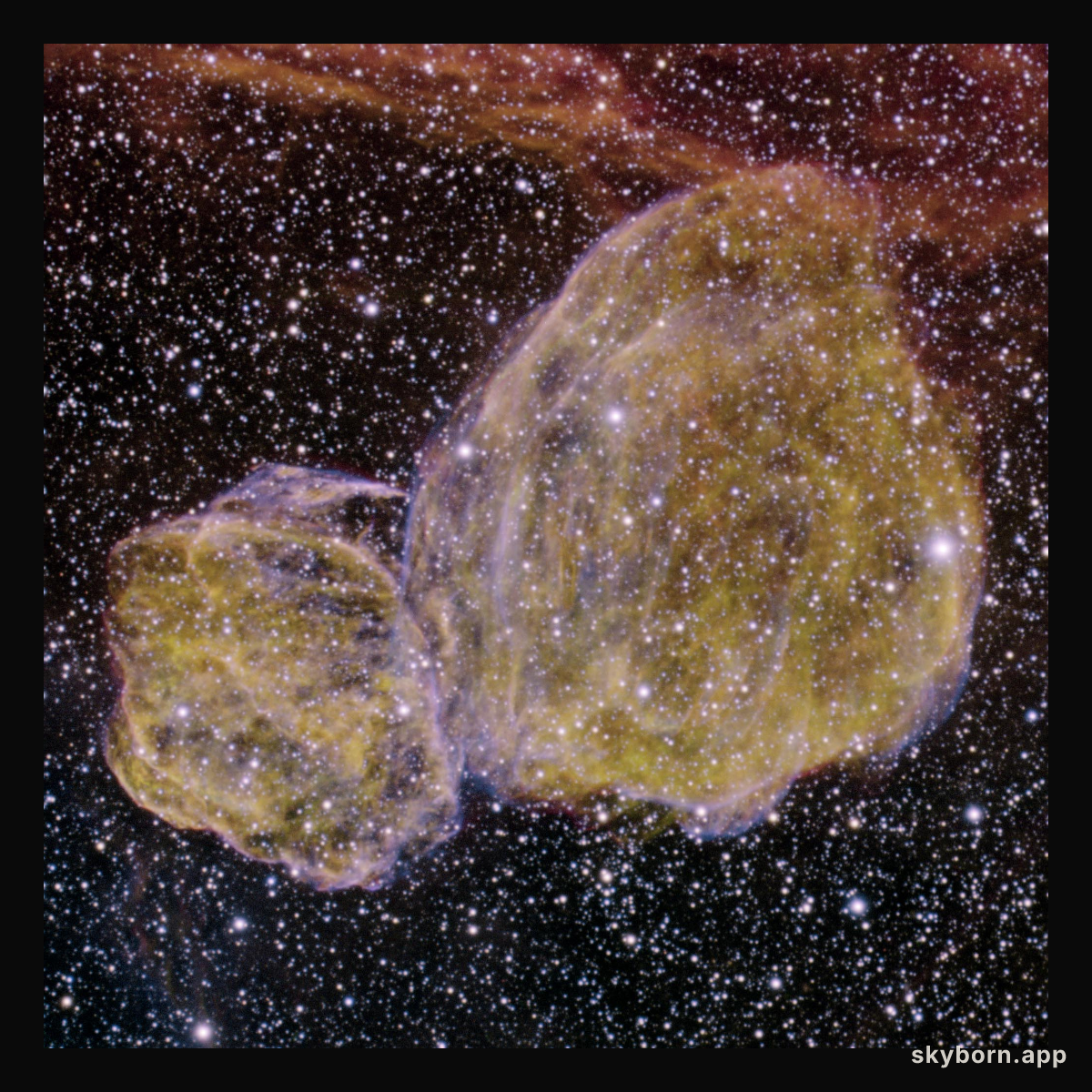 Double Supernova Remnants DEM L316