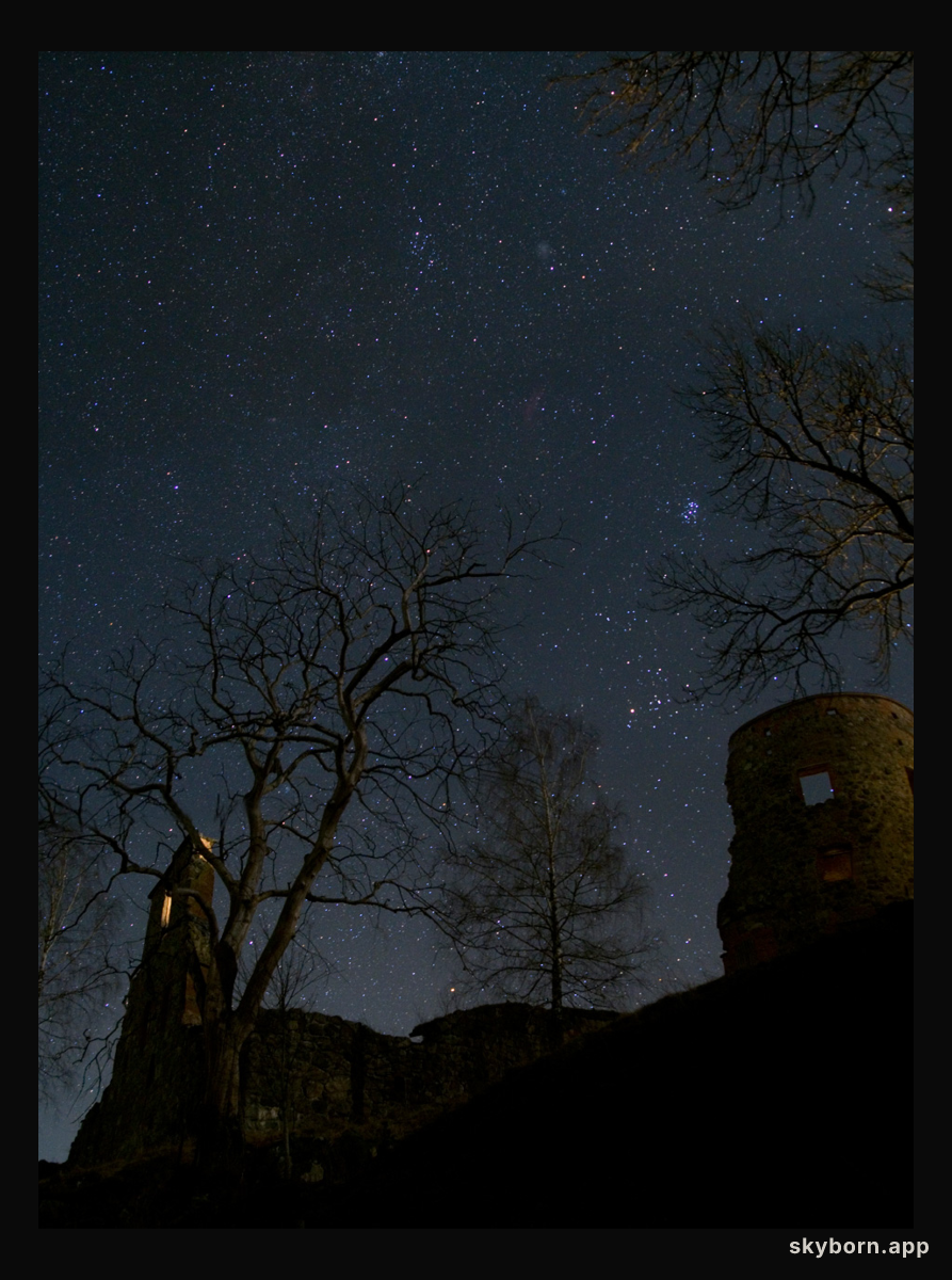 Starry Night Castle