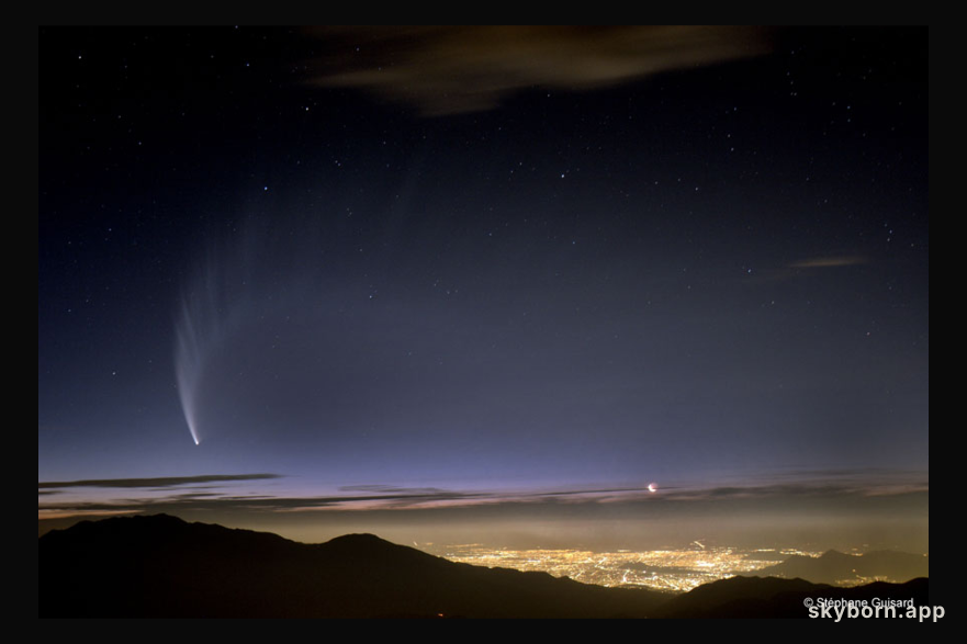 Comet McNaught Over Chile
