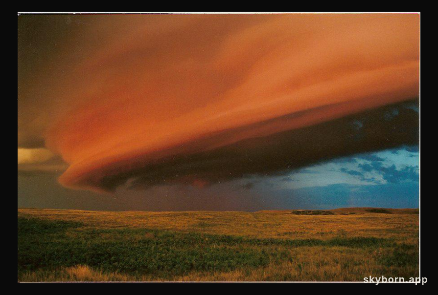 Shelf Cloud Over Saskatchewan