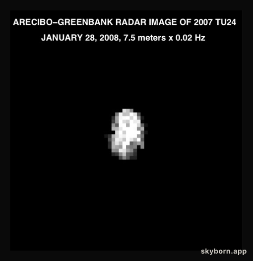 Asteroid 2007 TU24 Passes the Earth