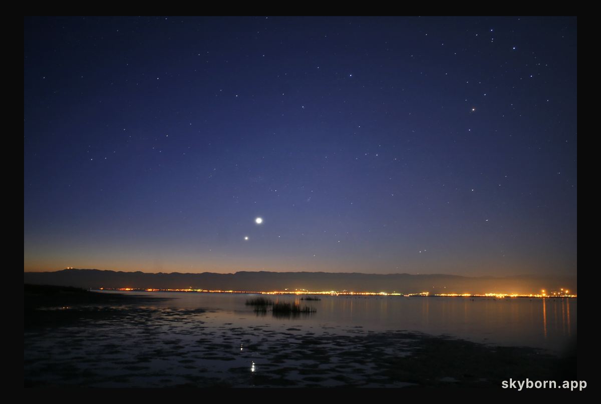 Venus and Jupiter in Morning Skies