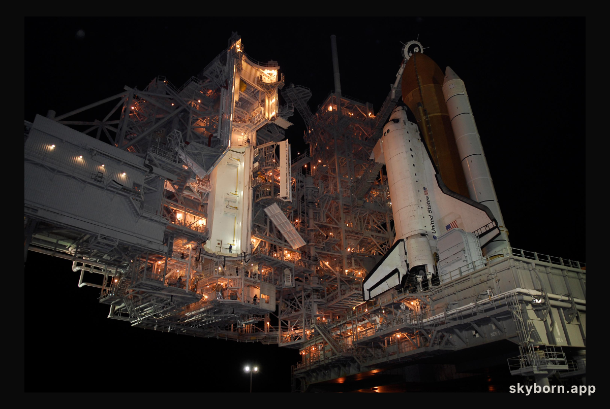 Atlantis on Pad 39A