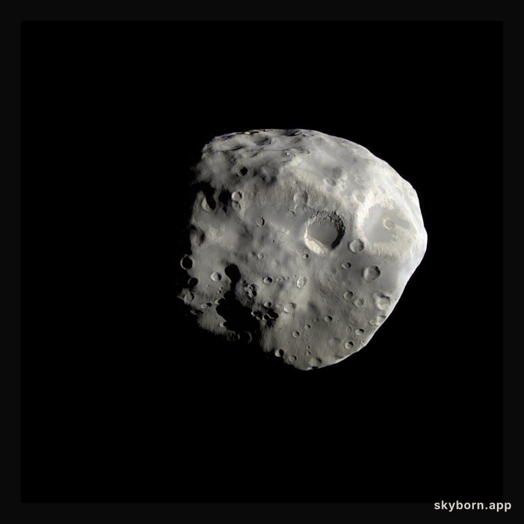 Saturn's Moon Epimetheus from the Cassini Spacecraft