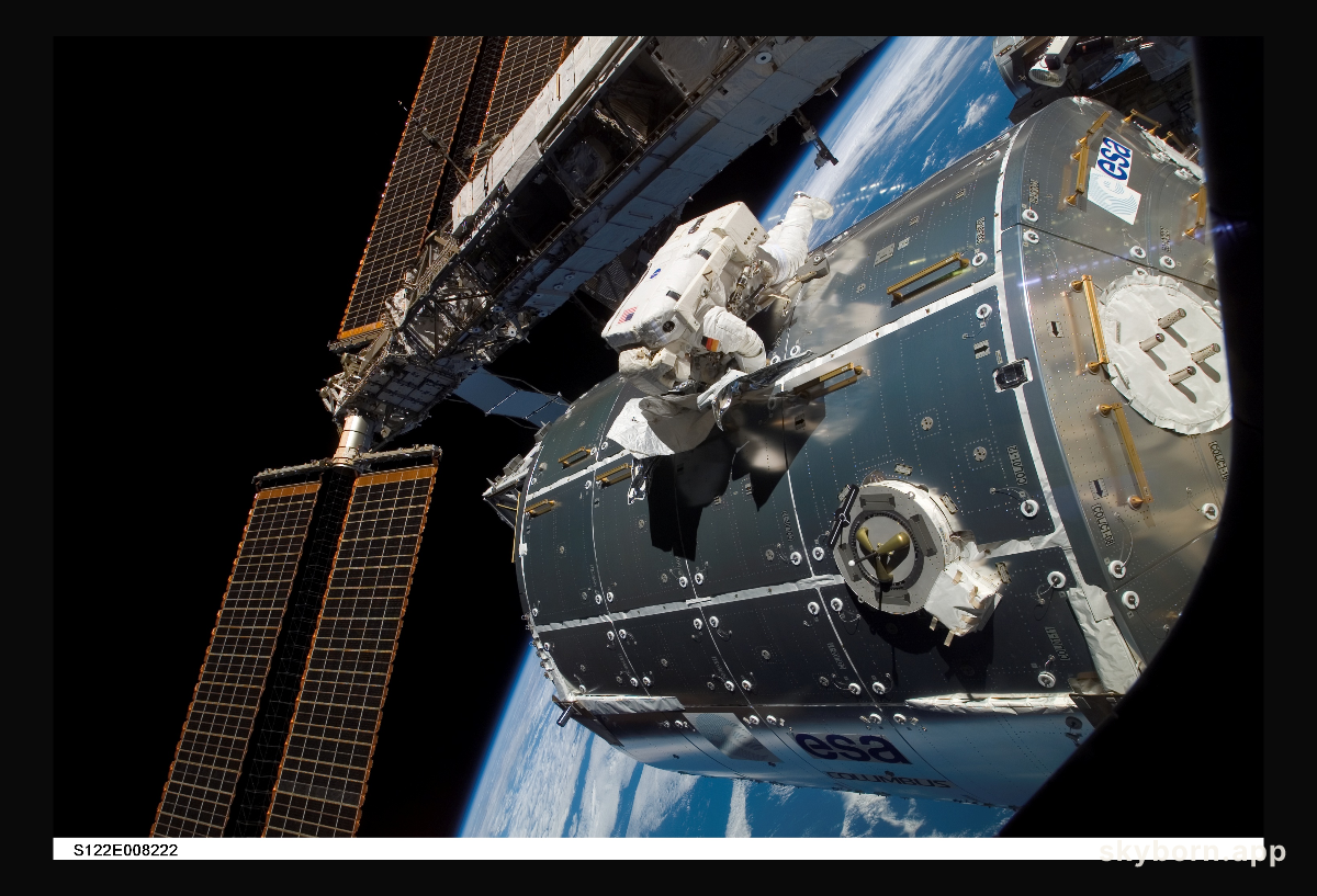 Columbus Laboratory Installed on Space Station