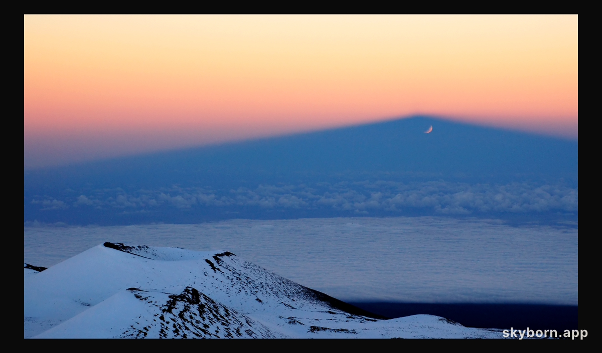 Mauna Kea Shadow Play