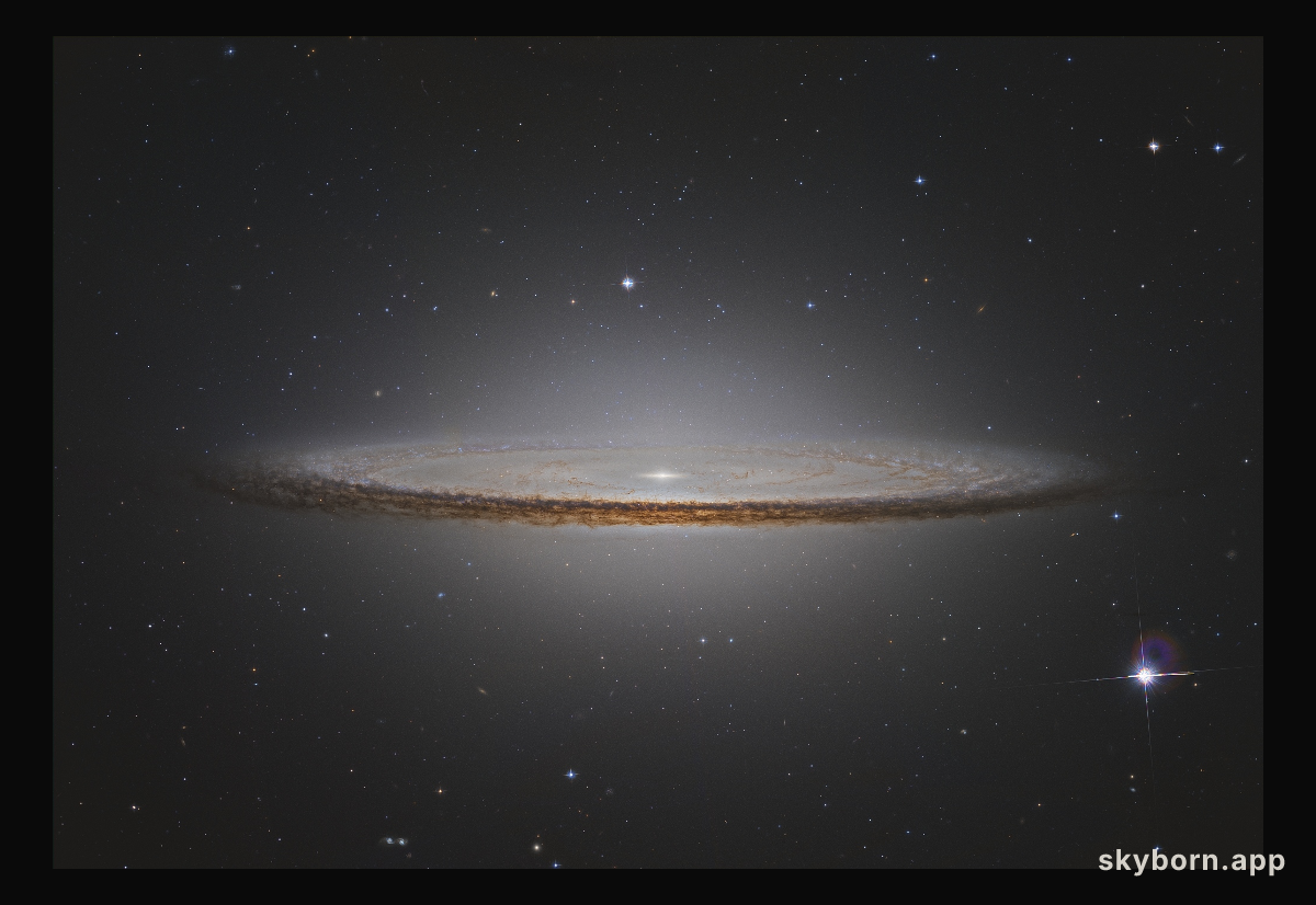 M104 Hubble Remix
