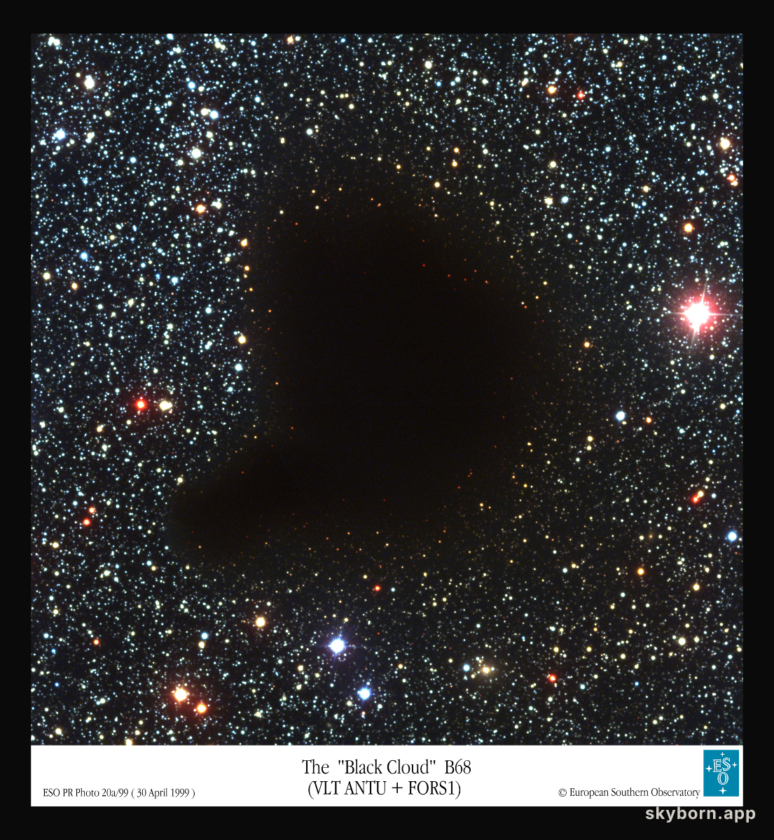 Molecular Cloud Barnard 68