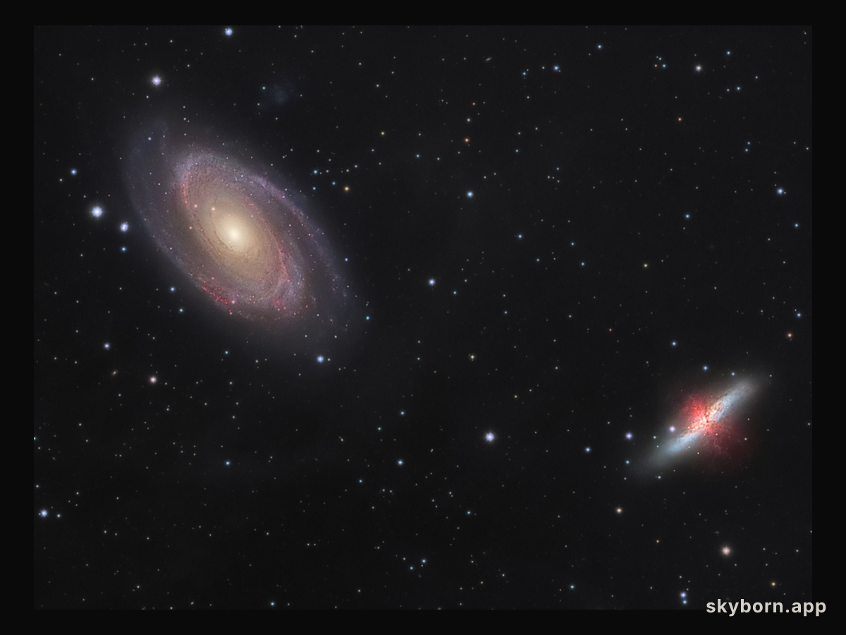 Galaxy Wars: M81 versus M82