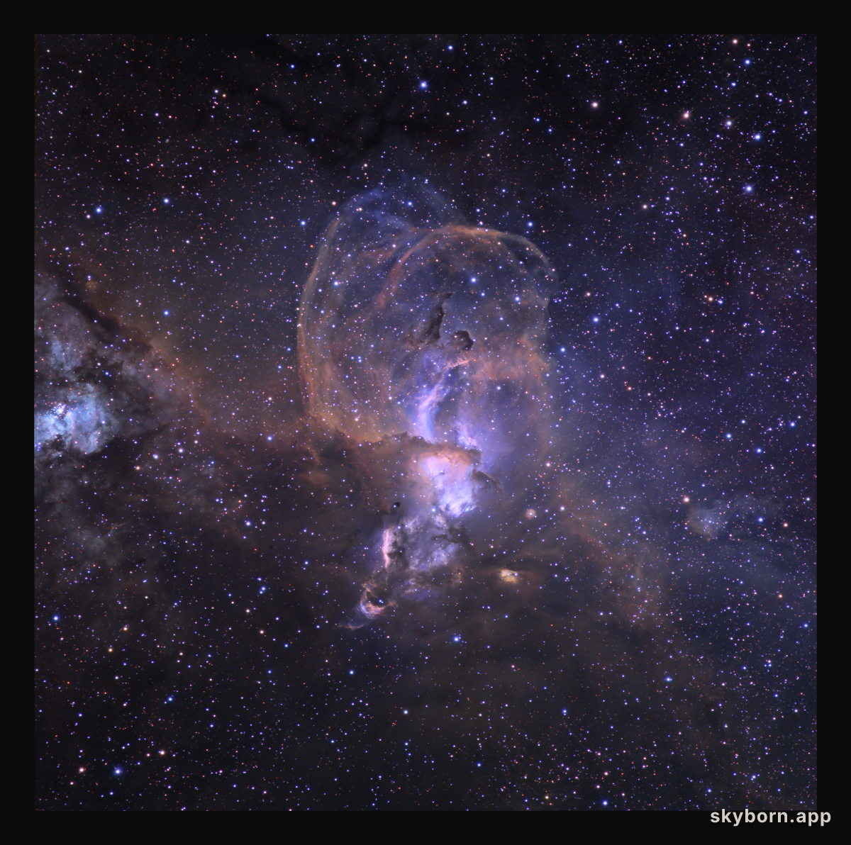The NGC 3576 Nebula