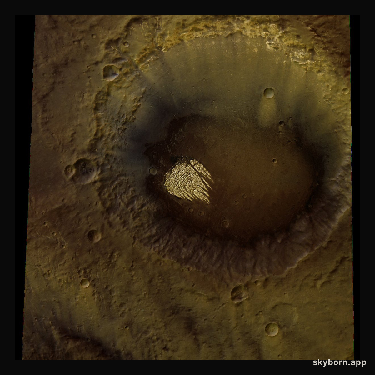 Mysterious White Rock Fingers on Mars