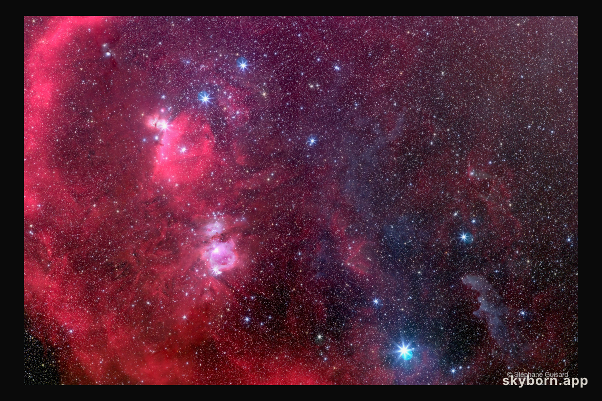 Southern Orion: From Belt to Witch