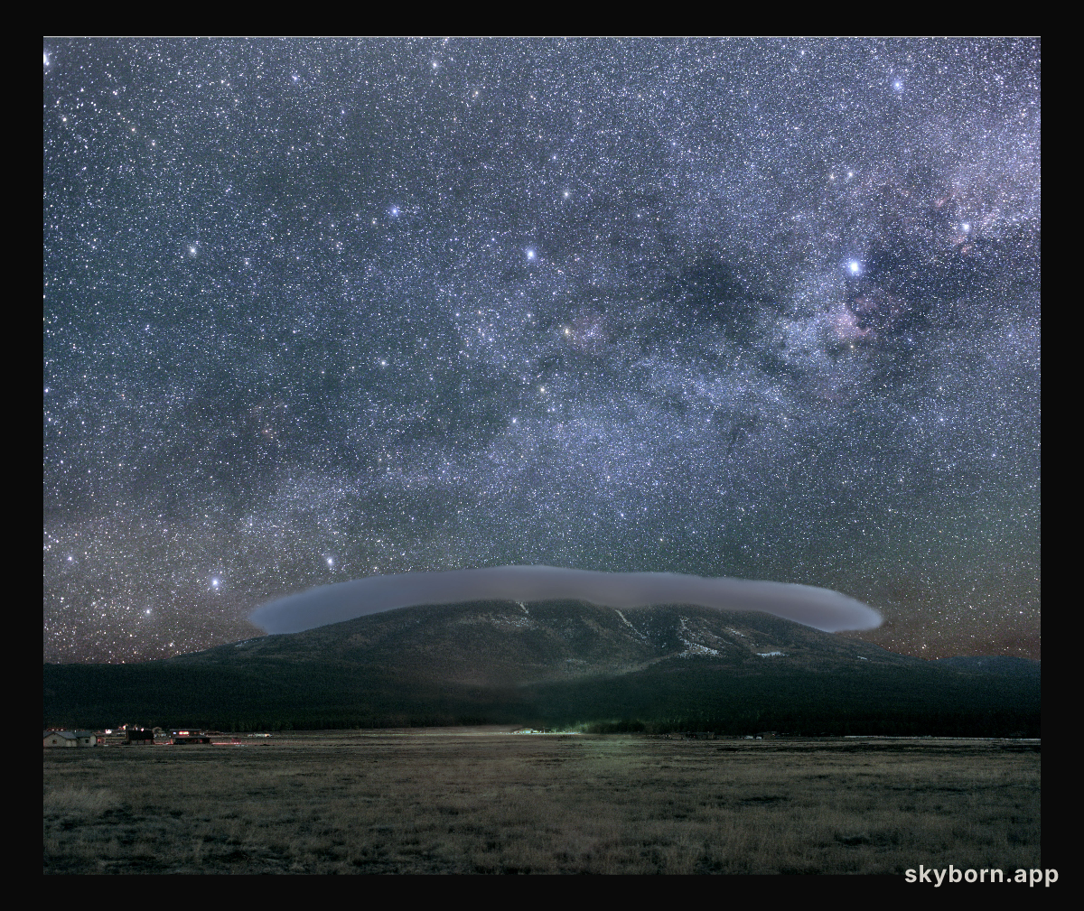 A Protected Night Sky Over Flagstaff