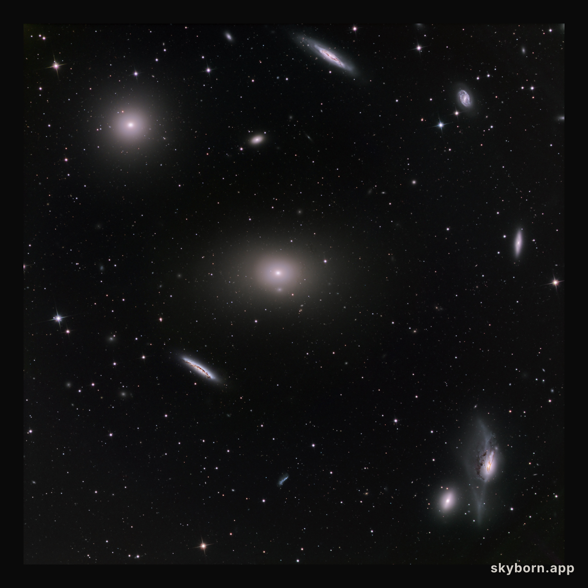 M86 in the Virgo Cluster