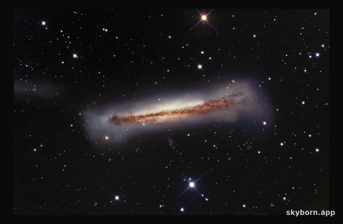 Sideways Galaxy NGC 3628