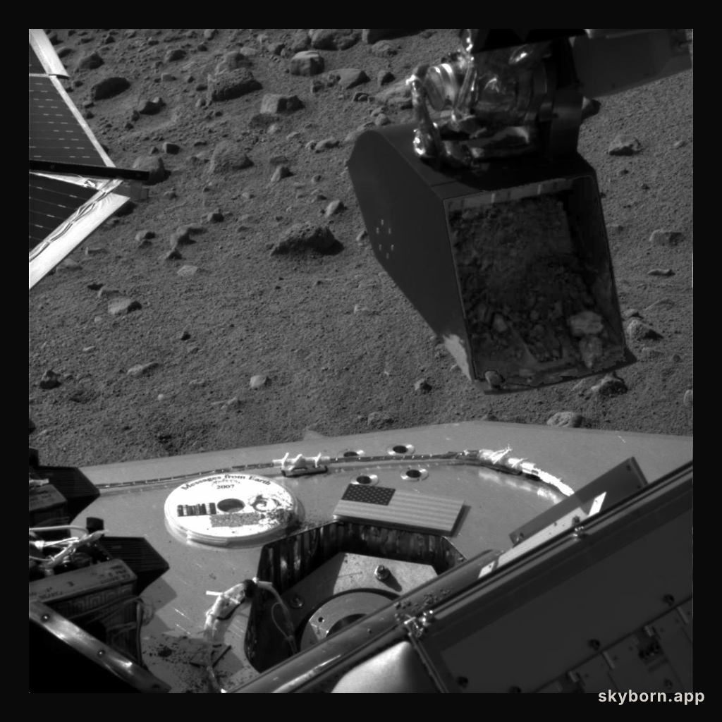 Mars Soil Sample Ready to Analyze