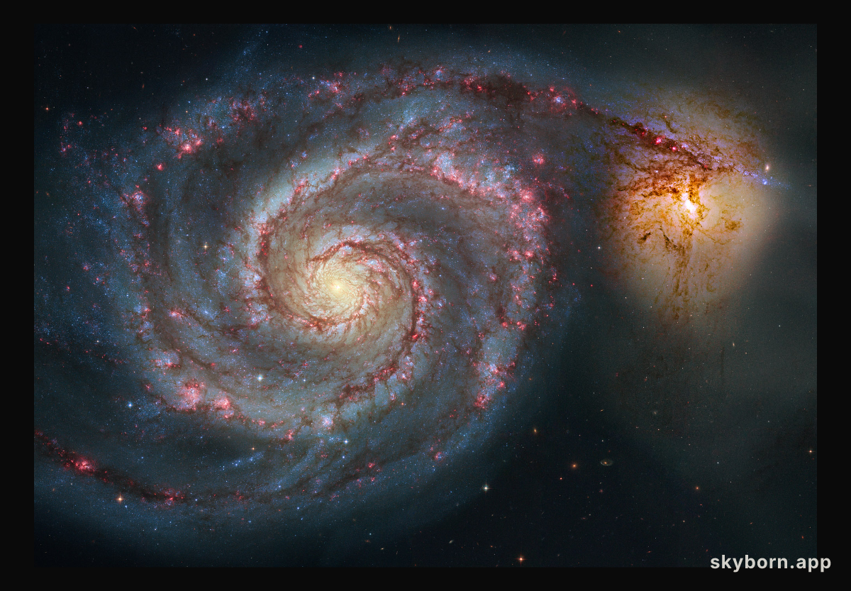 M51 Hubble Remix